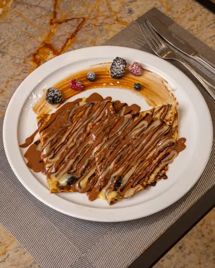 Crêpe trio chocolat