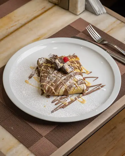 Crêpe brownie